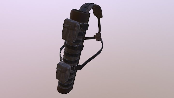 Tactical Quiver 3D Model