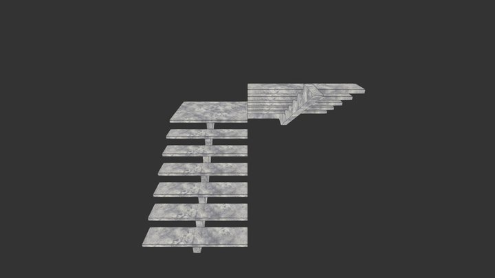 gradas trans 3D Model