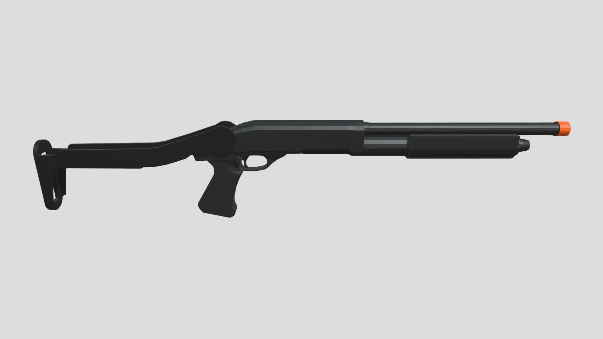 CYMA M870 Airsoft Folding Stock Shotgun