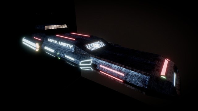 U.F.V. UNITY 3D Model