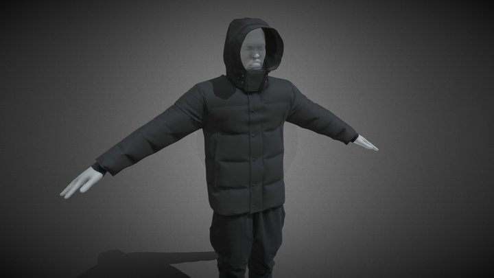 Canada Goose - Jacket and Pants 4K 3D Model