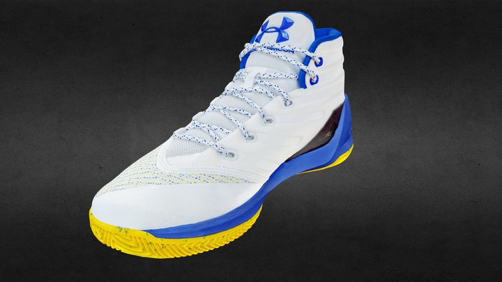 Steph Curry Basketball Shoe 3D Model
