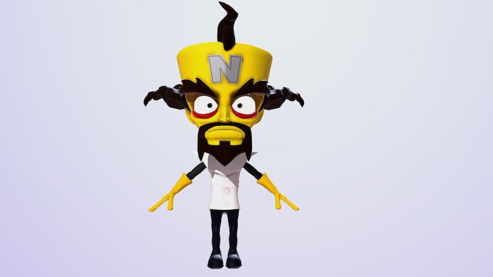 N Sane Trilogy Neo Cortex 3D Model