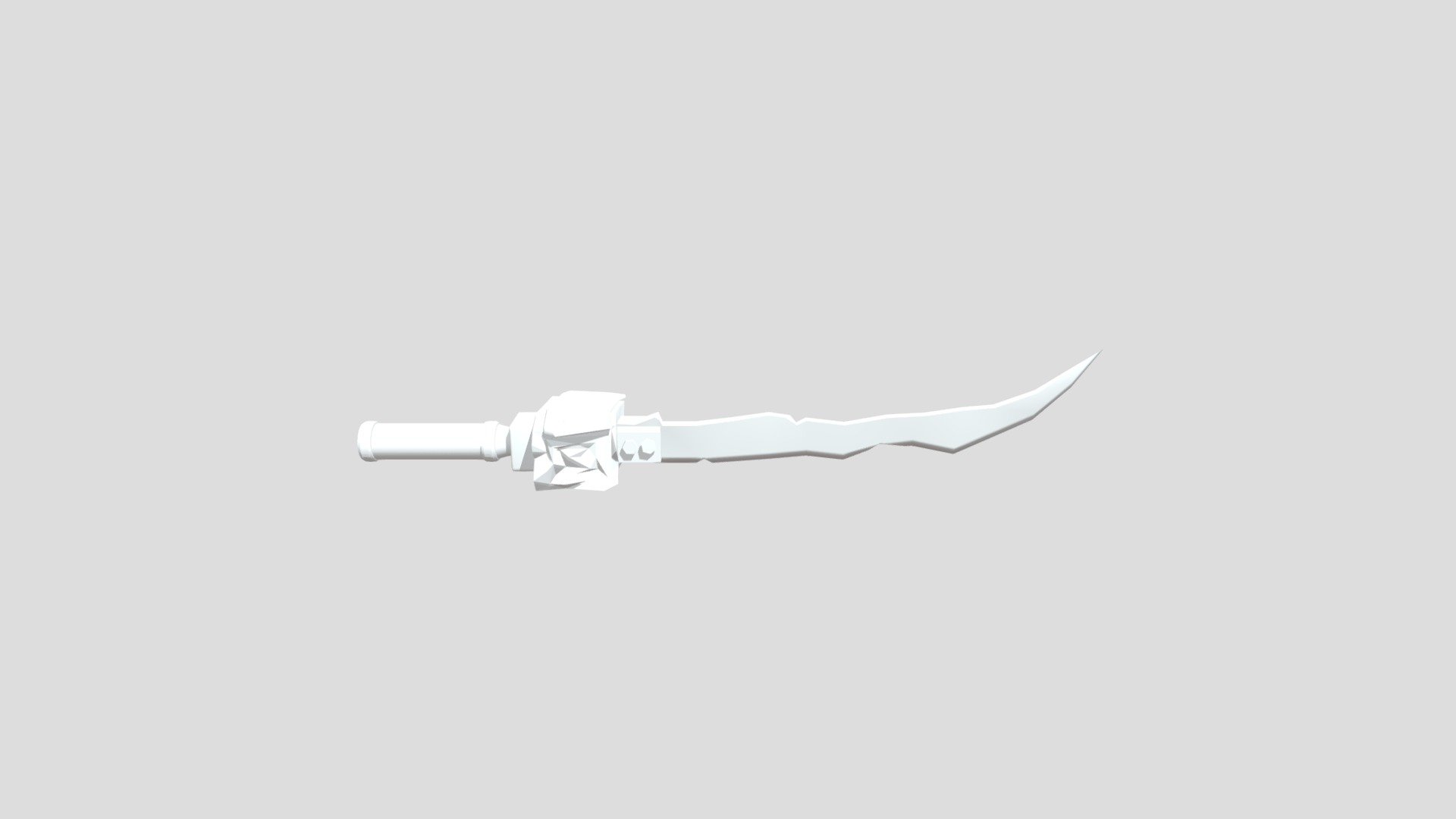 Cutlass Model - Untextured