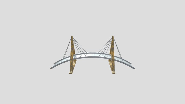 Minigolf bridge 3D Model