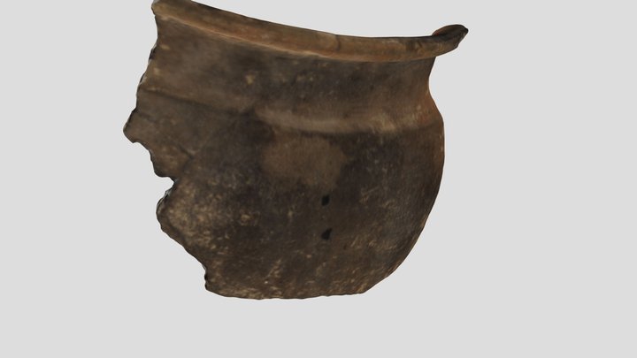 169_6728 Secció d'atuell de ceràmica 3D Model
