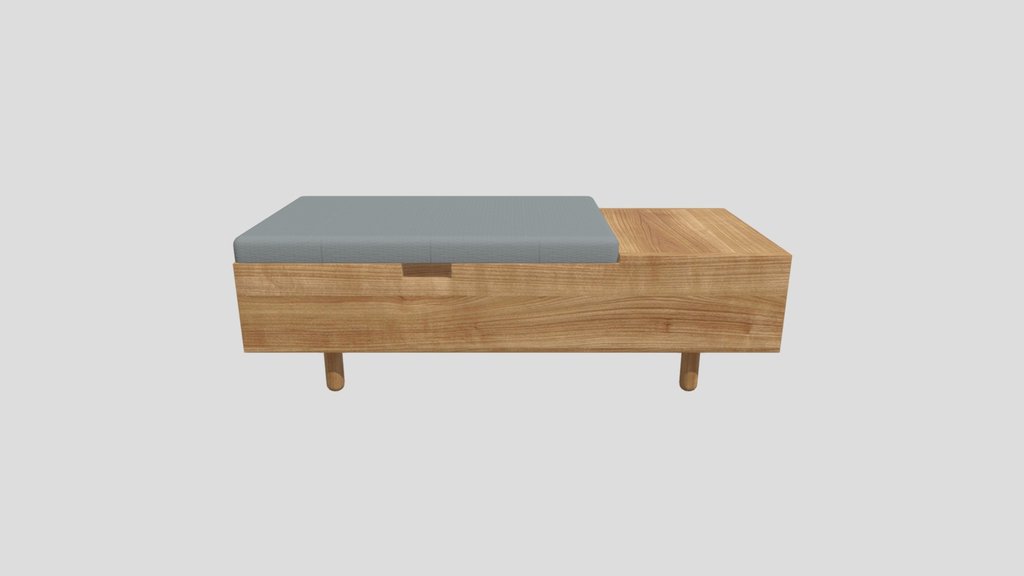 Mimico Storage Ottoman Bench 127x53x40