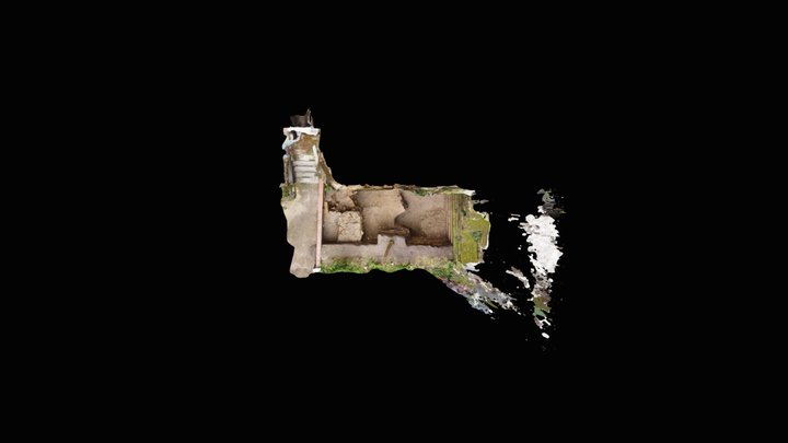 Murazioni Greche - Scavo Napoli 3D Model