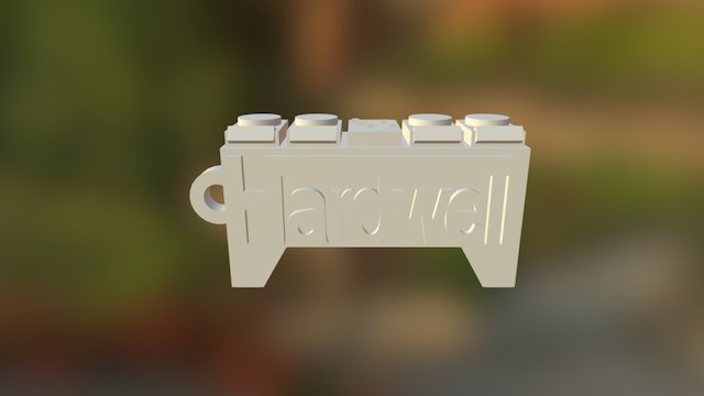 Llavero De HARDWELL 3D Model