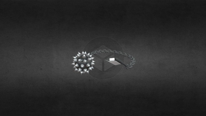 булава Гёмея из аниме клинок рассекающий демонов 3D Model