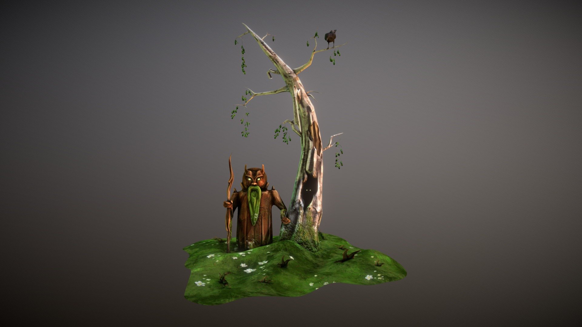 Leshy - Download Free 3D model by nastiazak88 [bdd4c4e] - Sketchfab