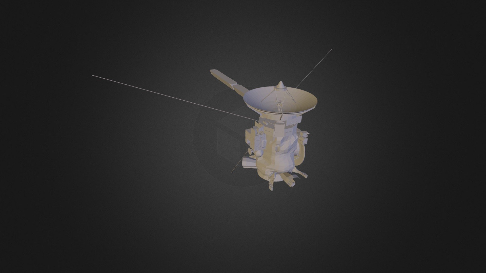 3d printed CASSINI spacecraft Nasa