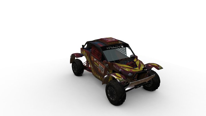 SSV GENÉRICO 2 DAKAR 2018 3D Model