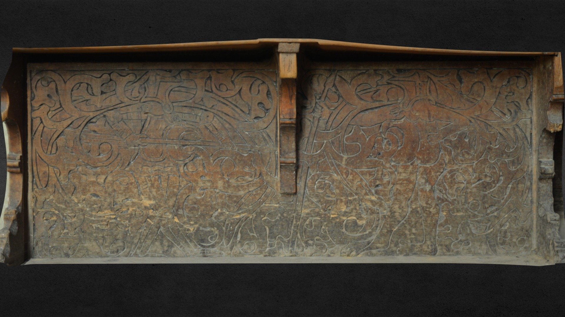 15th century carved wood