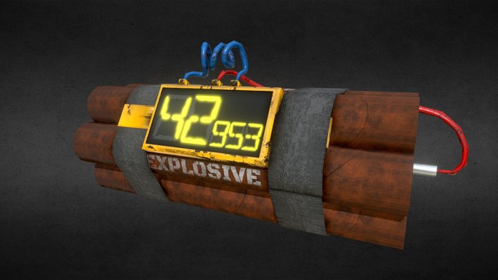 Time Bomb 3D Model