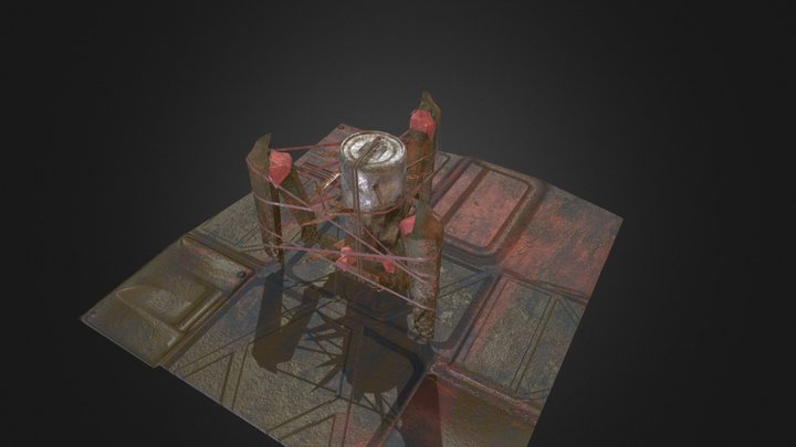 Spike mine 3D Model