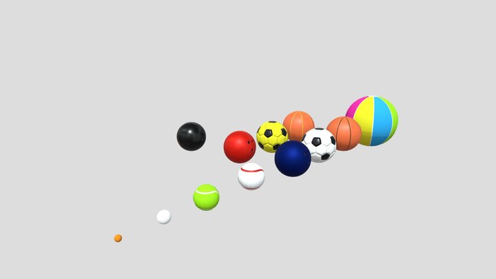 Balls – Free 3D Model STL