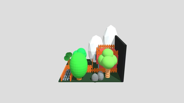 House Basic Form 3D Model
