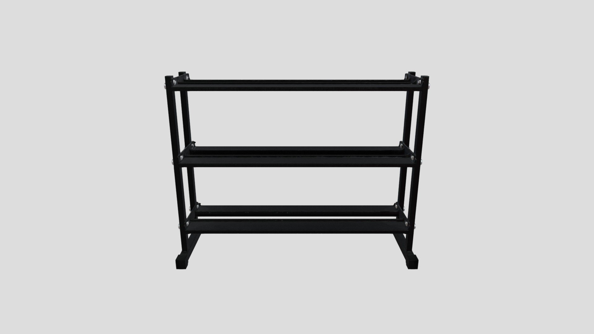 Three-tier metal rack - Download Free 3D model by tres.db.maquetes ...