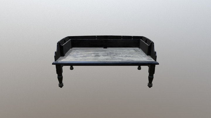 Desk 3D Model