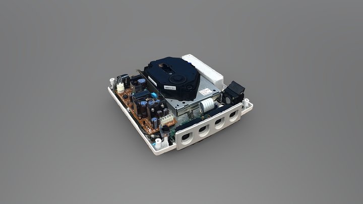 Inside of a Sega Dreamcast (photogrammetry) – Modèle 3D gratuit STL