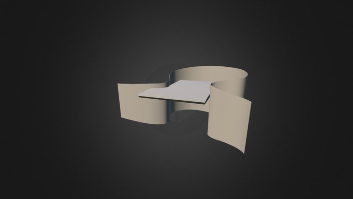 Lace Table 01 3D Model