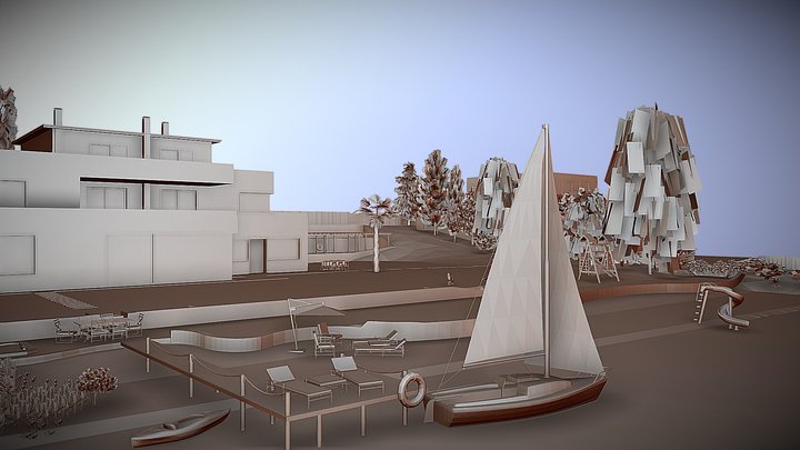 Berg1 3D Model