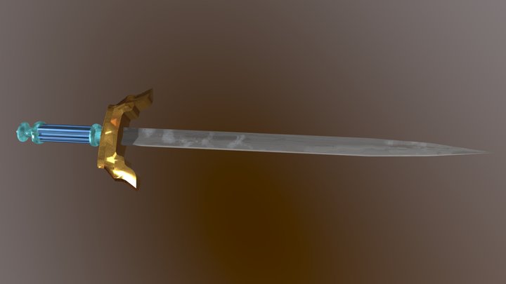 Sword Two 3D Model