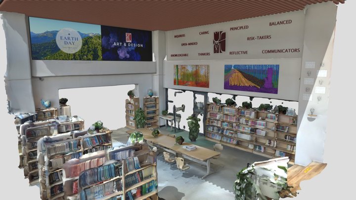 Bj80 Library Design project 3D Model