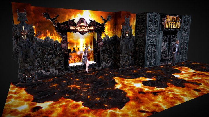 Dante´s Inferno | Galatic Entrance 3D Model