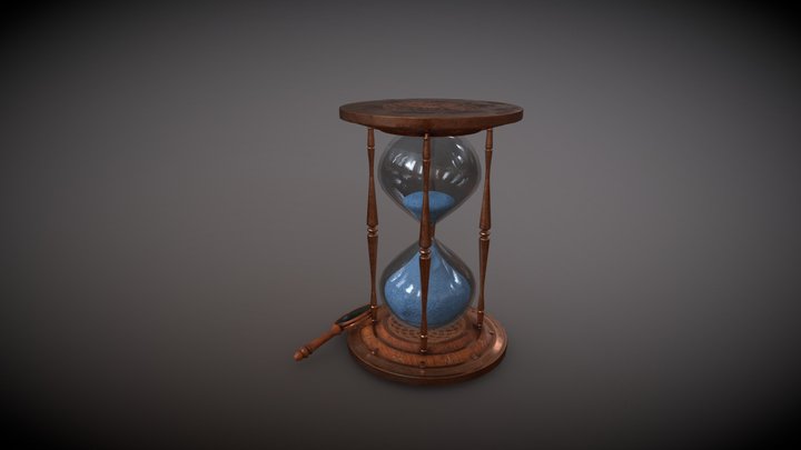 Hourglass+Lupe_10_04 3D Model
