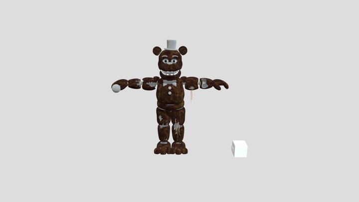 Withered Golden Freddy_REMASTER 3D Model