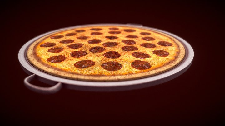 Pizza [FREE] 3D Model