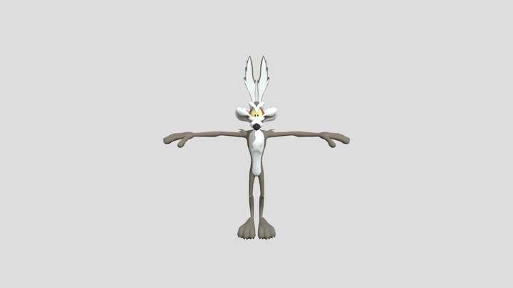 Wile E. Coyote 3D Model