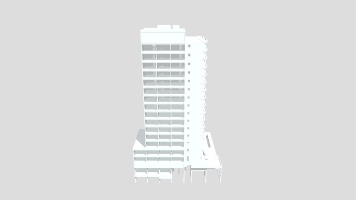 Edifício Residencial - Jabaquara - São Paulo–SP 3D Model