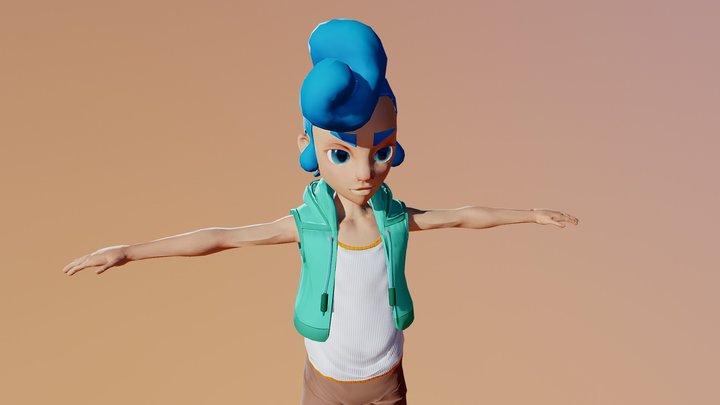 Nim - Game ready model(Tested in Unity) 3D Model