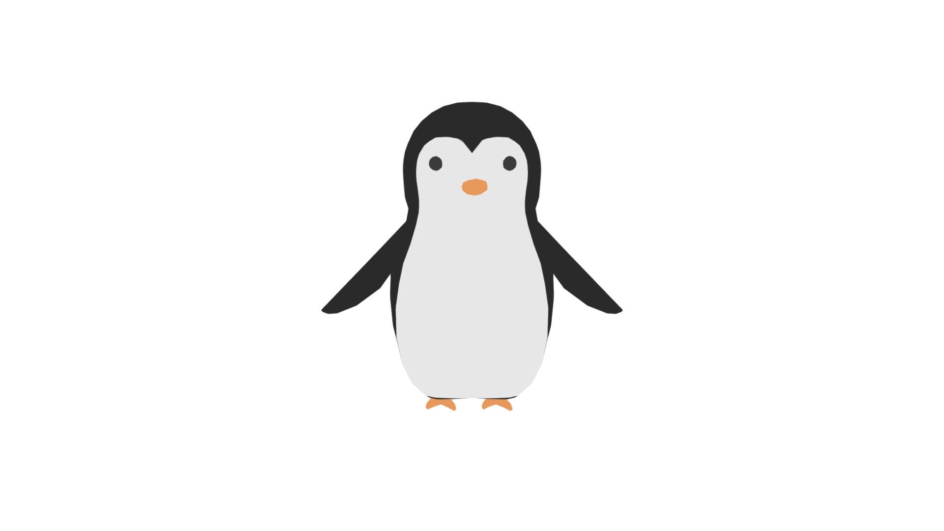 PENGUIN - 3D model by taro (@crtaro) [bde1052] - Sketchfab