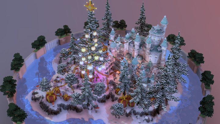 Christmas Hub|Lobby|Spawn 3D Model