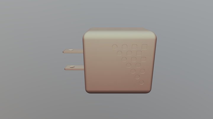 USB-C - 20W - CHARGER - DUAL PORT – Free 3D Model STL