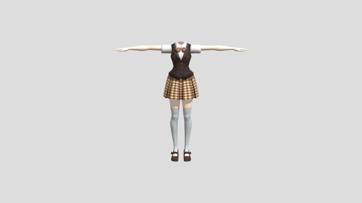 Female Clothing_2 3D Model