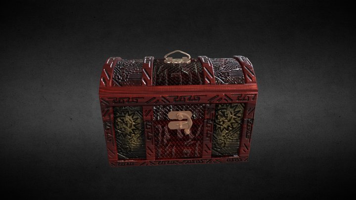 Treasure Box 3D Model