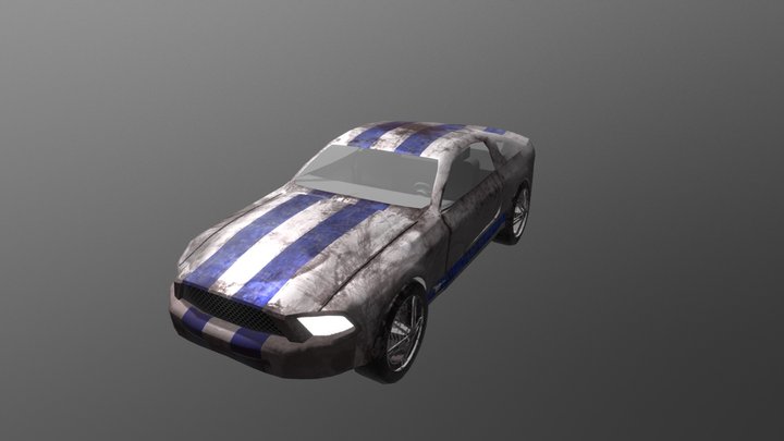 Auto Rovinata 3D Model