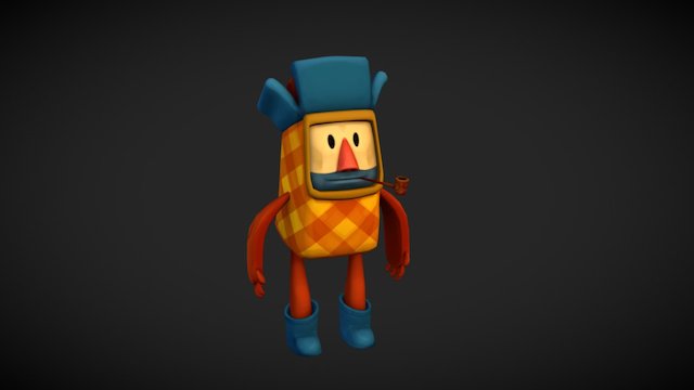 Lapotok 3D Model