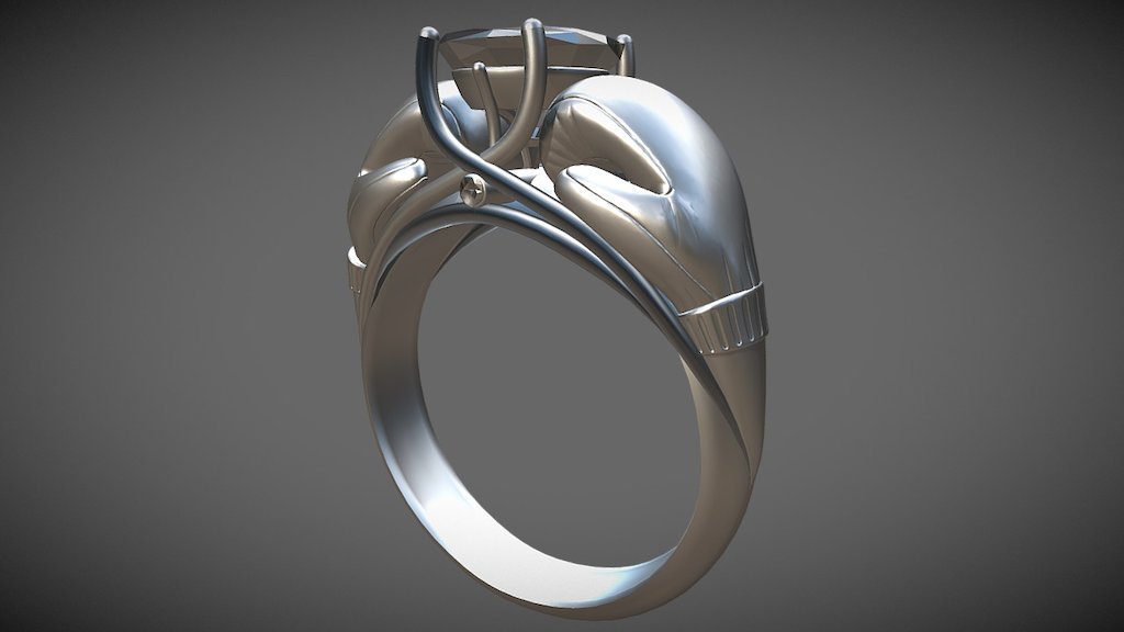 wedding ring - 3D model by jdaniel_92 (@jdaniel_gz) [bde46da] - Sketchfab