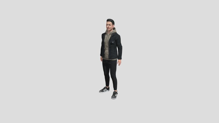 jake peralta 3D Model