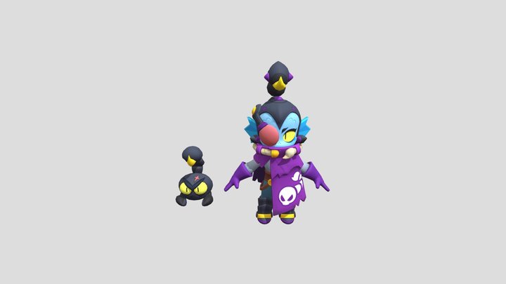 Scorpion Willow 3D Model