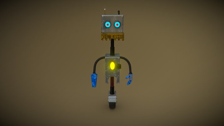 Robot 2K 3D Model