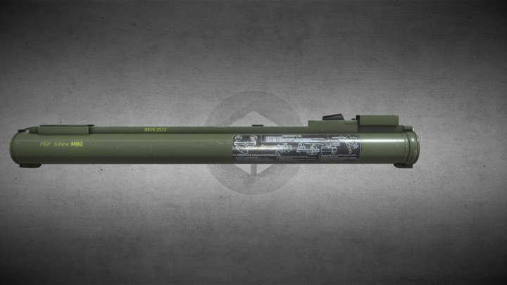 Yugoslav M80 Zolja 3D Model