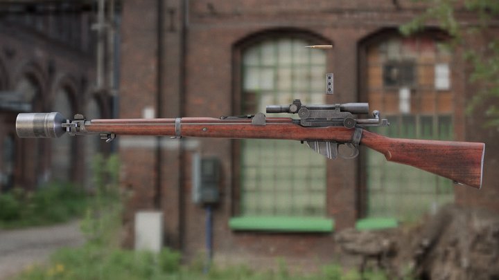 Not Lee Enfield 3D Model