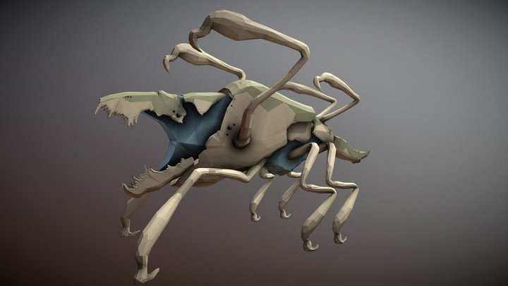 cloverfield parasite monster 3D Model